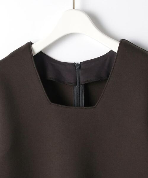 green label relaxing(グリーンレーベルリラクシング)の「<EMMEL REFINES(エメル リファインズ)>EM ブラウスライク スウェット(Tシャツ/カットソー・レディース・ダークグレー/ナチュラル・FREE)」の4枚目の写真