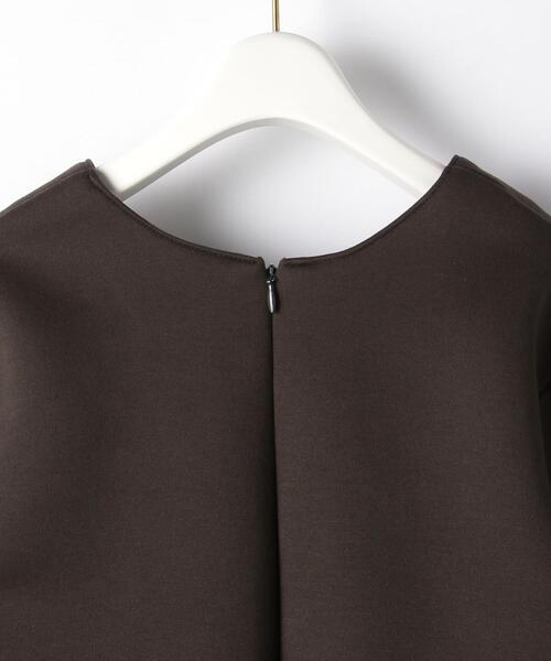 green label relaxing(グリーンレーベルリラクシング)の「<EMMEL REFINES(エメル リファインズ)>EM ブラウスライク スウェット(Tシャツ/カットソー・レディース・ダークグレー/ナチュラル・FREE)」の5枚目の写真