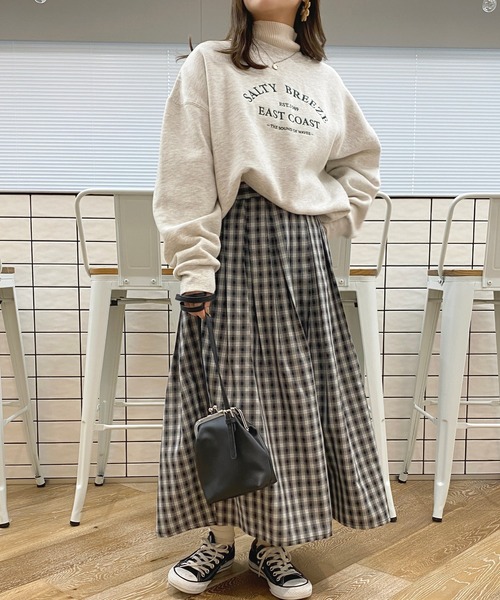 apres jour(アプレジュール)の「チェックタックスカート【ZOZOTOWN限定アイテム】(スカート・レディース・ブラック系その他/カーキ/ブラウン系その他・SMALL/MEDIUM/X-LARGE)」の10枚目の写真