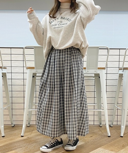 apres jour(アプレジュール)の「チェックタックスカート【ZOZOTOWN限定アイテム】(スカート・レディース・ブラック系その他/カーキ/ブラウン系その他・SMALL/MEDIUM/X-LARGE)」の11枚目の写真