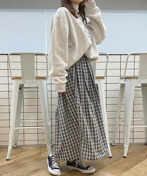 apres jour(アプレジュール)の「チェックタックスカート【ZOZOTOWN限定アイテム】(スカート・レディース・ブラック系その他/カーキ/ブラウン系その他・SMALL/MEDIUM/X-LARGE)」の12枚目の写真