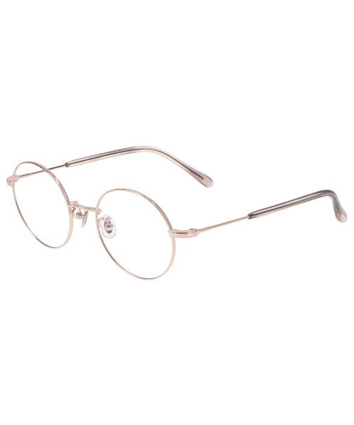 Zoff(ゾフ)の「ラウンド型 めがね|Zoff CLASSIC(メガネ・レディース・ピンク/シルバー/ブラック/ゴールド・FREE)」の12枚目の写真