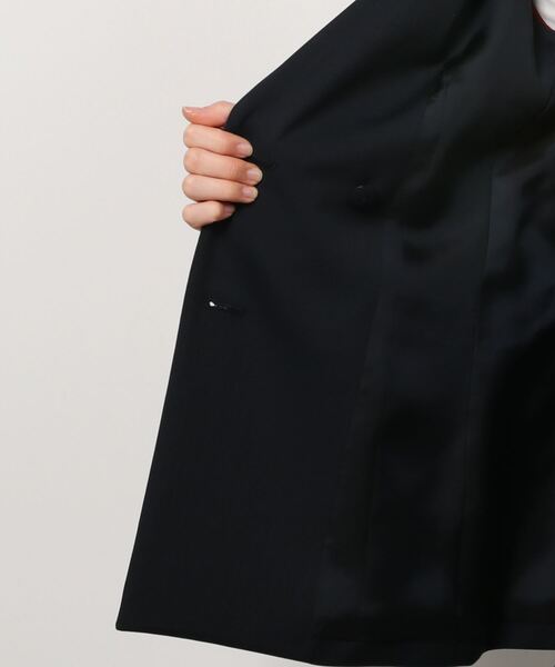 LOVELESS（ラブレス）の「【ドラマ着用商品】金釦セミピークドダブルジャケット（テーラードジャケット・レディース・ダークネイビー・38/36/34）」の14枚目の写真