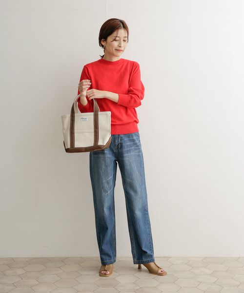 URBAN RESEARCH DOORS（アーバンリサーチドアーズ）の「デニムワイドパンツ（デニムパンツ・レディース・インディゴブルー/ワンウォッシュ・0/2/1）」の6枚目の写真