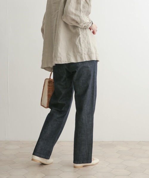 URBAN RESEARCH DOORS（アーバンリサーチドアーズ）の「デニムワイドパンツ（デニムパンツ・レディース・インディゴブルー/ワンウォッシュ・0/2/1）」の10枚目の写真