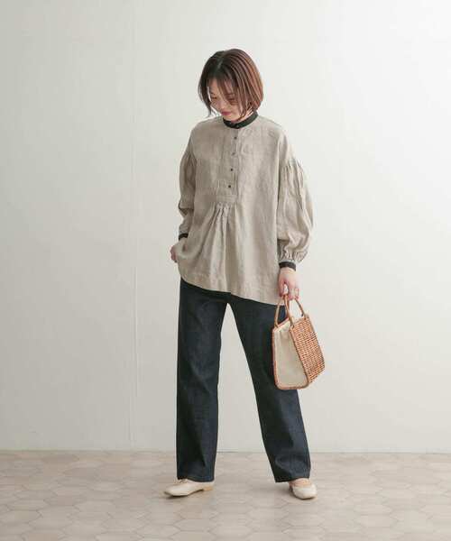 URBAN RESEARCH DOORS（アーバンリサーチドアーズ）の「デニムワイドパンツ（デニムパンツ・レディース・インディゴブルー/ワンウォッシュ・0/2/1）」の15枚目の写真