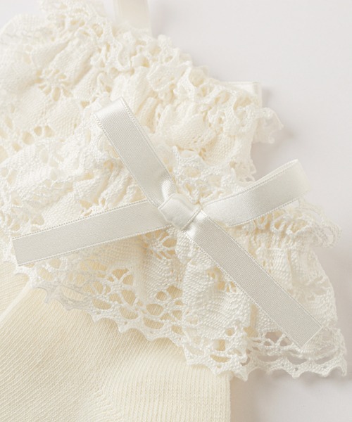 Catherine Cottage(キャサリンコテージ)の「日本製 レースソックス(ソックス/靴下・キッズ・ホワイト系2/ホワイト/ホワイト系1・M/S/L)」の8枚目の写真