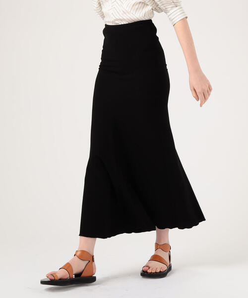 ISABEL MARANT(イザベルマラン)の「ISABEL MARANT ROSINE ミディスカート(スカート・レディース・ホワイト/ブラック・36/34)」の4枚目の写真