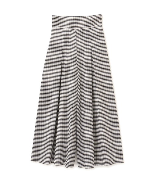 PROPORTION BODY DRESSING（プロポーションボディドレッシング）の「＜Ｅ＞チェックフレアワイドパンツ / 1212137300（その他パンツ・レディース・ベージュ/ブラック・SMALL/MEDIUM）」の6枚目の写真