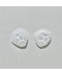 【papillon】ホワイトクリスタルピアス(MA)