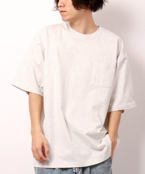 FILA HERITAGE(フィラヘリテージ)の「FILA 半袖ポケット付きTシャツ(Tシャツ/カットソー・メンズ・ホワイト/ブラック/ホワイト系その他/アッシュ/サックスブルー・M/L/XL)」の17枚目の写真