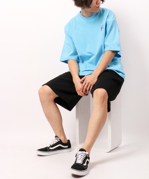 FILA HERITAGE(フィラヘリテージ)の「FILA 半袖ポケット付きTシャツ(Tシャツ/カットソー・メンズ・ホワイト/ブラック/ホワイト系その他/アッシュ/サックスブルー・M/L/XL)」の8枚目の写真