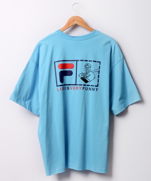 FILA HERITAGE(フィラヘリテージ)の「FILA 半袖ポケット付きTシャツ(Tシャツ/カットソー・メンズ・ホワイト/ブラック/ホワイト系その他/アッシュ/サックスブルー・M/L/XL)」の12枚目の写真
