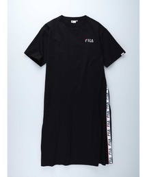 FILA | 【FILA】サイドラインワンピース／「人気インフルエンサーねおさん着用 」(ワンピース)