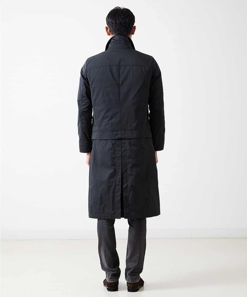 MICHEL KLEIN HOMME (ミッシェルクランオム)の「コート(メモリーツイル)(その他アウター・メンズ・カーキ/ネイビー・46/48/51)」の7枚目の写真