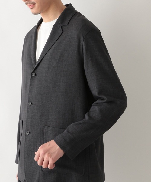 GLOBAL WORK(グローバルワーク)の「スズリラジャケット/261971(テーラードジャケット・メンズ・ネイビー/その他/ライトベージュ・SMALL/MEDIUM/LARGE)」の16枚目の写真