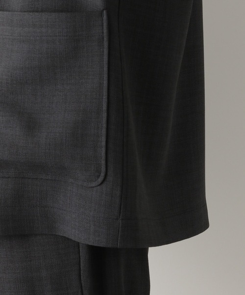 GLOBAL WORK(グローバルワーク)の「スズリラジャケット/261971(テーラードジャケット・メンズ・ネイビー/その他/ライトベージュ・SMALL/MEDIUM/LARGE)」の9枚目の写真