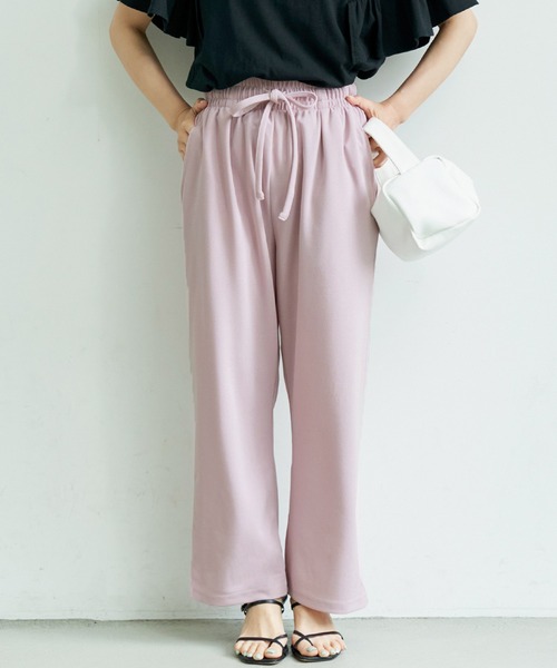 coca（coca）（コカ）の「＼＼新色登場／／ジョーゼットシェフパンツ（その他パンツ・レディース・カーキ/グレイッシュベージュ/ブラック/ライトブルー/ブルー/ピンク・LONG/SHORT）」の6枚目の写真