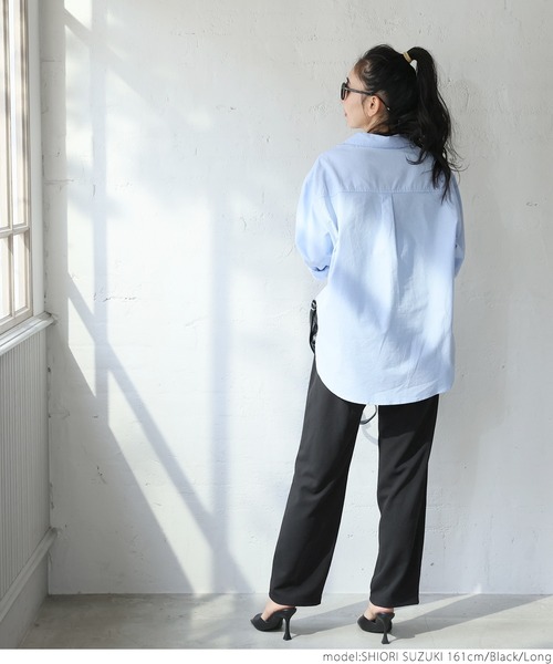 coca（coca）（コカ）の「＼＼新色登場／／ジョーゼットシェフパンツ（その他パンツ・レディース・カーキ/グレイッシュベージュ/ブラック/ライトブルー/ブルー/ピンク・LONG/SHORT）」の9枚目の写真