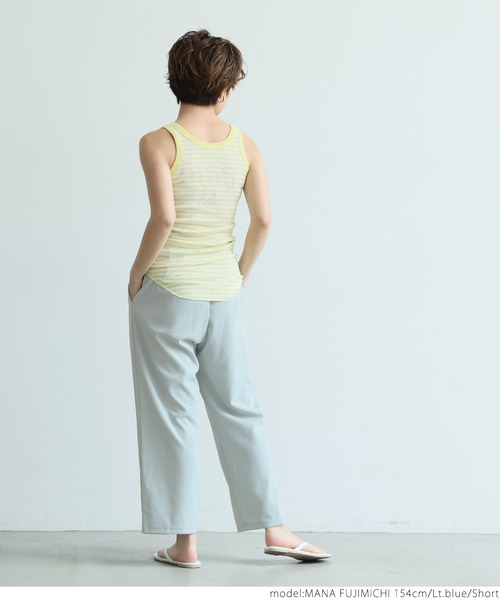 coca（coca）（コカ）の「＼＼新色登場／／ジョーゼットシェフパンツ（その他パンツ・レディース・カーキ/グレイッシュベージュ/ブラック/ライトブルー/ブルー/ピンク・LONG/SHORT）」の17枚目の写真