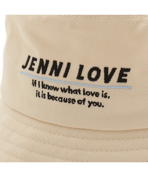 JENNI love(ジェニィラブ)の「スイーツモチーフバケットハット(ハット・キッズ・ブラック/ベージュ・54cm/56cm)」の9枚目の写真