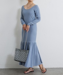 OUVRAGE CLASSE | リブマーメイドワンピース【オンライン限定】(ワンピース)