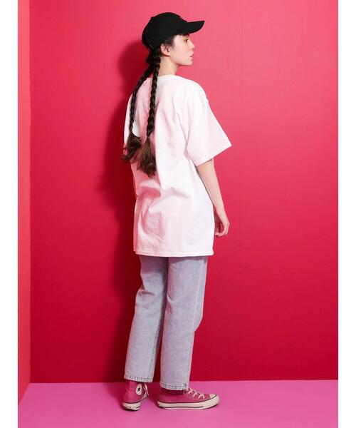 Green Parks(グリーンパークス)の「■STRANGER THINGS NAME T(Tシャツ/カットソー・レディース・オフホワイト・FREE)」の21枚目の写真