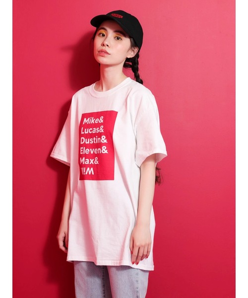 Green Parks(グリーンパークス)の「■STRANGER THINGS NAME T(Tシャツ/カットソー・レディース・オフホワイト・FREE)」の10枚目の写真