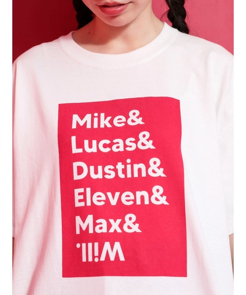 Green Parks(グリーンパークス)の「■STRANGER THINGS NAME T(Tシャツ/カットソー・レディース・オフホワイト・FREE)」の15枚目の写真