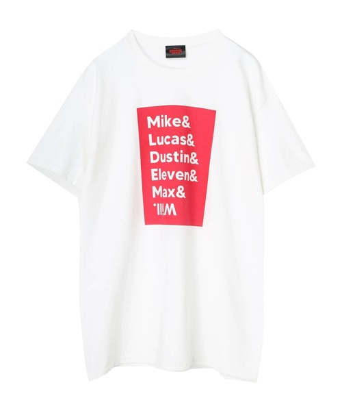 Green Parks(グリーンパークス)の「■STRANGER THINGS NAME T(Tシャツ/カットソー・レディース・オフホワイト・FREE)」の16枚目の写真