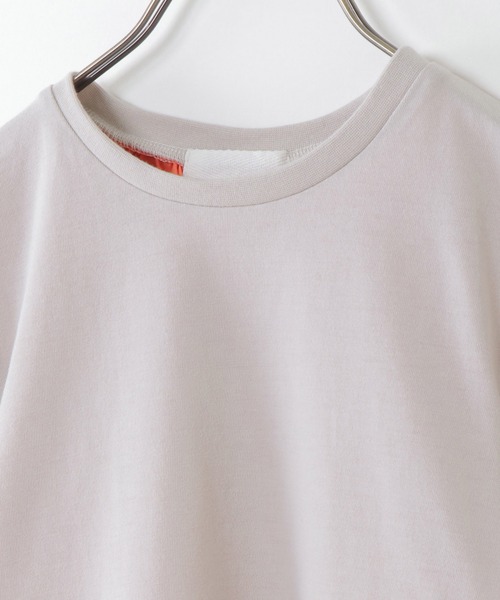 ikka(イッカ)の「【キッズ】異素材バックシャンTシャツ(100~160cm)(Tシャツ/カットソー・キッズ・ライトグレー/ブラック・100/110/120/130/140/150/160)」の5枚目の写真