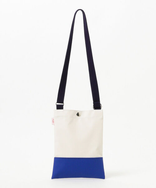 BEAMS JAPAN（ビームス　ジャパン）の「日の出テント × BEAMS JAPAN / 別注 サコッシュ（ショルダーバッグ・メンズ・オフホワイト/オレンジ/グリーン系その他2・ONE SIZE）」の13枚目の写真