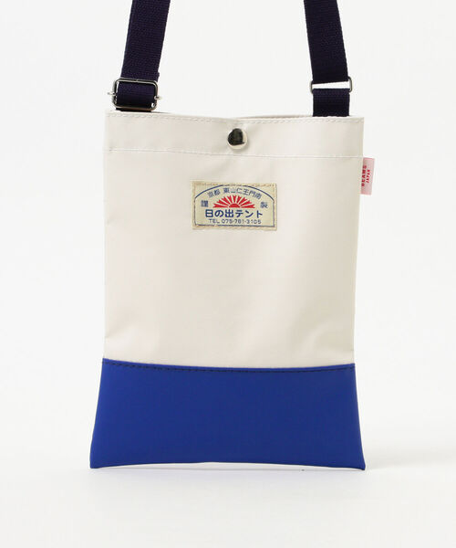 BEAMS JAPAN（ビームス　ジャパン）の「日の出テント × BEAMS JAPAN / 別注 サコッシュ（ショルダーバッグ・メンズ・オフホワイト/オレンジ/グリーン系その他2・ONE SIZE）」の14枚目の写真
