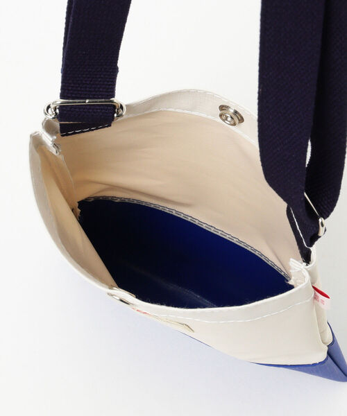 BEAMS JAPAN（ビームス　ジャパン）の「日の出テント × BEAMS JAPAN / 別注 サコッシュ（ショルダーバッグ・メンズ・オフホワイト/オレンジ/グリーン系その他2・ONE SIZE）」の18枚目の写真