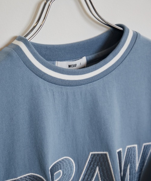 WEGO(ウィゴー)の「WEGO/ラインリブBIGT(Tシャツ/カットソー・レディース・サックスブルー/ブラック・FREE)」の18枚目の写真