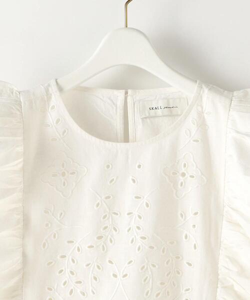 Steven Alan(スティーブンアラン)の「<SKALL STUDIO>VERONA TOP/ブラウス(シャツ/ブラウス・レディース・オフホワイト・36)」の3枚目の写真