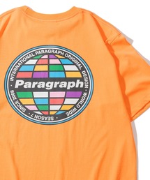 Paragraph | 【PARAGRAPH/パラグラフ】カラフルアースロゴデザインTシャツ/バックプリント/ビッグシルエット(Tシャツ/カットソー)