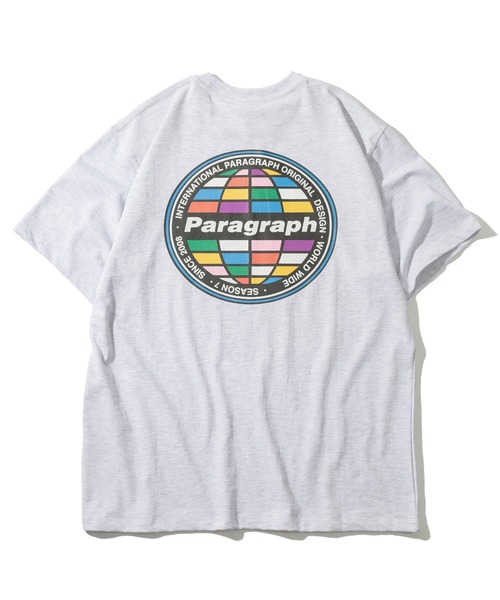 Paragraph(パラグラフ)の「【PARAGRAPH/パラグラフ】カラフルアースロゴデザインTシャツ/バックプリント/ビッグシルエット(Tシャツ/カットソー・メンズ・ホワイト/チャコールグレー/アッシュグレー/ブラック/パープル/オレンジ/ブルー/グリーン・FREE)」の10枚目の写真