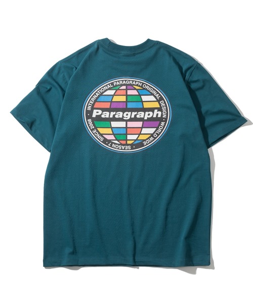 Paragraph(パラグラフ)の「【PARAGRAPH/パラグラフ】カラフルアースロゴデザインTシャツ/バックプリント/ビッグシルエット(Tシャツ/カットソー・メンズ・ホワイト/チャコールグレー/アッシュグレー/ブラック/パープル/オレンジ/ブルー/グリーン・FREE)」の12枚目の写真