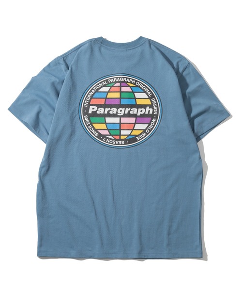 Paragraph(パラグラフ)の「【PARAGRAPH/パラグラフ】カラフルアースロゴデザインTシャツ/バックプリント/ビッグシルエット(Tシャツ/カットソー・メンズ・ホワイト/チャコールグレー/アッシュグレー/ブラック/パープル/オレンジ/ブルー/グリーン・FREE)」の14枚目の写真