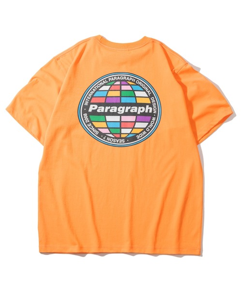 Paragraph(パラグラフ)の「【PARAGRAPH/パラグラフ】カラフルアースロゴデザインTシャツ/バックプリント/ビッグシルエット(Tシャツ/カットソー・メンズ・ホワイト/チャコールグレー/アッシュグレー/ブラック/パープル/オレンジ/ブルー/グリーン・FREE)」の18枚目の写真