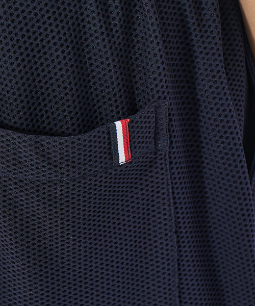 ABAHOUSE GRAY(アバハウスグレイ)の「【セットアップ対応/MASCHILE】ハニカム メッシュ イージー ショーツ(その他パンツ・メンズ・モカ/ネイビー/ブラック・46/48)」の7枚目の写真