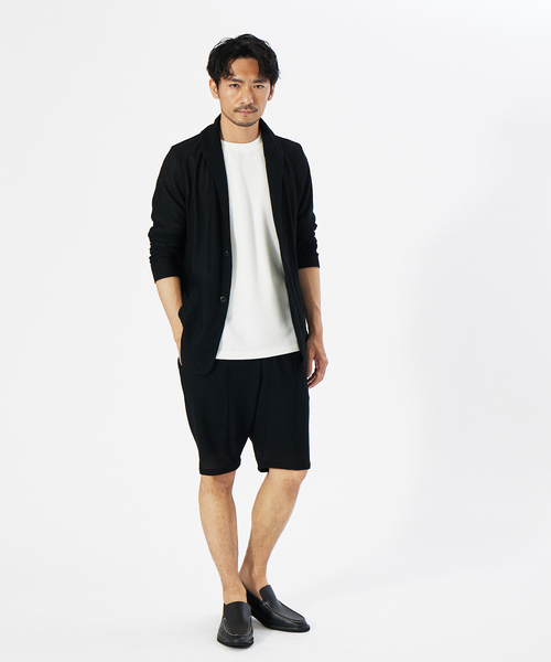 ABAHOUSE GRAY(アバハウスグレイ)の「【セットアップ対応/MASCHILE】ハニカム メッシュ イージー ショーツ(その他パンツ・メンズ・モカ/ネイビー/ブラック・46/48)」の22枚目の写真