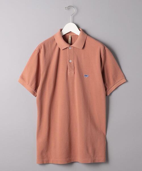 Scye(サイ)の「<SCYE BASICS(サイベーシックス)> ガーメントダイ ピケ ポロシャツ(ポロシャツ・メンズ・ダークグレー/オフホワイト/ライトピンク・42/40/38/36)」の3枚目の写真