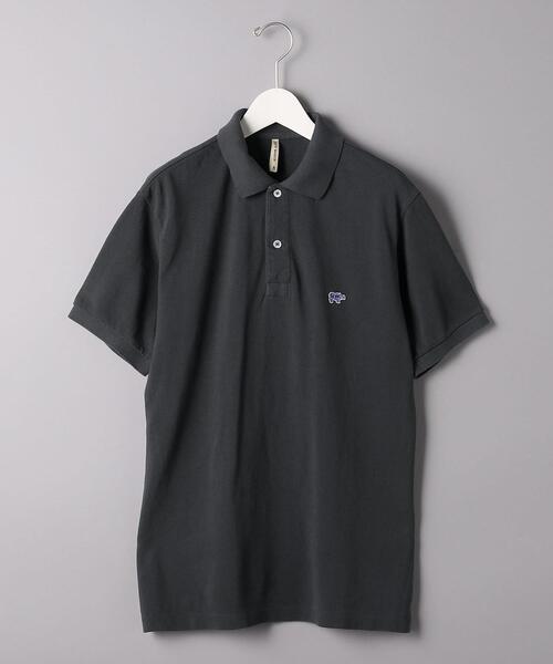 Scye(サイ)の「<SCYE BASICS(サイベーシックス)> ガーメントダイ ピケ ポロシャツ(ポロシャツ・メンズ・ダークグレー/オフホワイト/ライトピンク・42/40/38/36)」の2枚目の写真