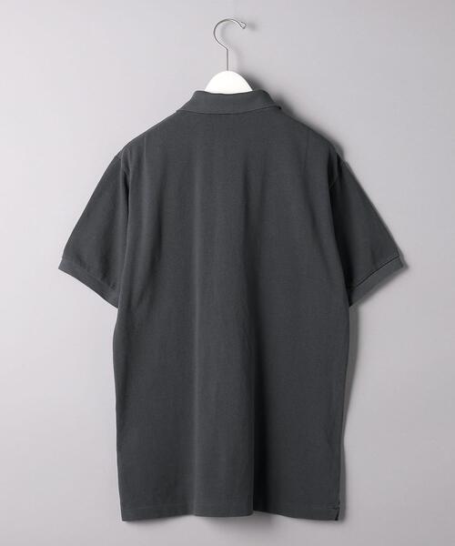 Scye(サイ)の「<SCYE BASICS(サイベーシックス)> ガーメントダイ ピケ ポロシャツ(ポロシャツ・メンズ・ダークグレー/オフホワイト/ライトピンク・42/40/38/36)」の9枚目の写真