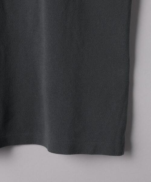 Scye(サイ)の「<SCYE BASICS(サイベーシックス)> ガーメントダイ ピケ ポロシャツ(ポロシャツ・メンズ・ダークグレー/オフホワイト/ライトピンク・42/40/38/36)」の4枚目の写真