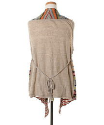 KAPITAL（キャピタル）の「総柄ニットベスト（ベスト）」 - WEAR