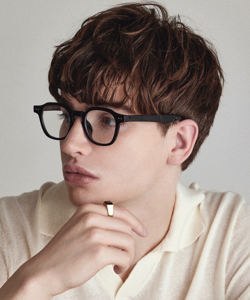 HYPE（ハイプ）の「【HYPE】ハイプ/ ストーンスクエアリング（リング・メンズ・ゴールド/シルバー・#16/#18/#20）」の10枚目の写真