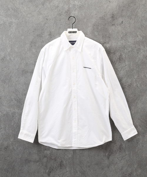 thisisneverthat(ディスイズネバーザット)の「【thisisneverthat / ディスイズネバーザット】T-LOGO OXFORD SHIRT(シャツ/ブラウス・メンズ・ホワイト/ブルー系その他・LARGE)」の1枚目の写真